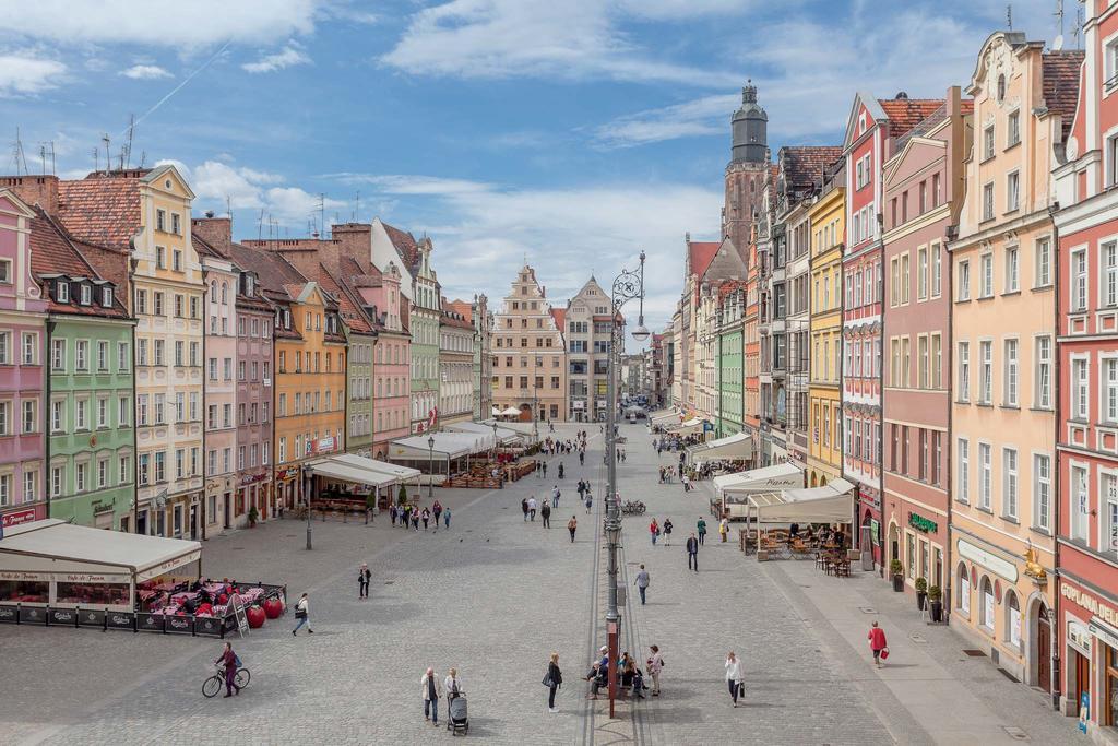 Rentplanet - Apartament Kosciuszki Wroclaw Dış mekan fotoğraf